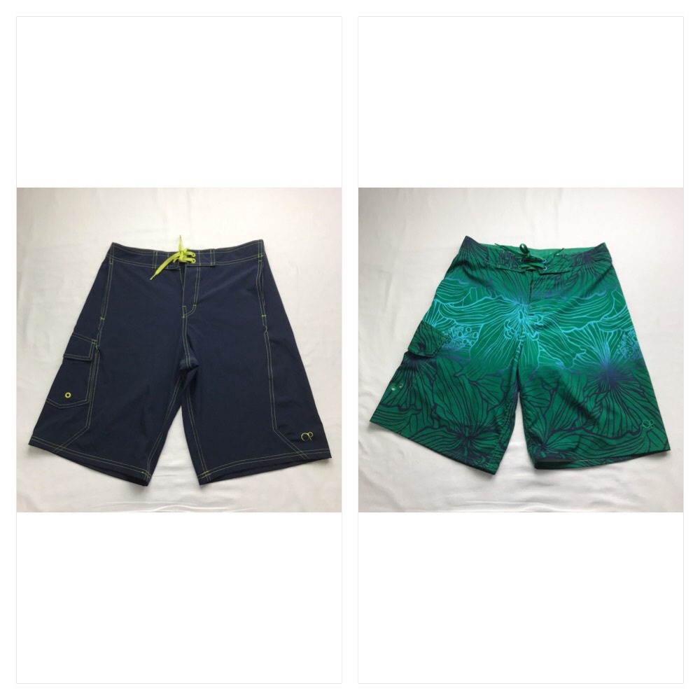 Op men’s lot of‎ 2 swim trucks shorts size 30